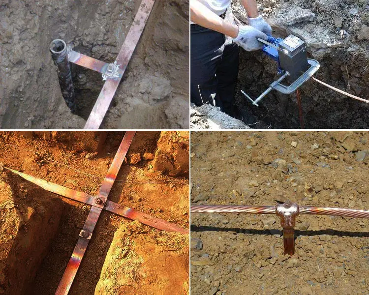 放熱焊接的應(yīng)用(銅排 電纜銅絞線(xiàn) 銅包鋼 鋅包鋼焊接)